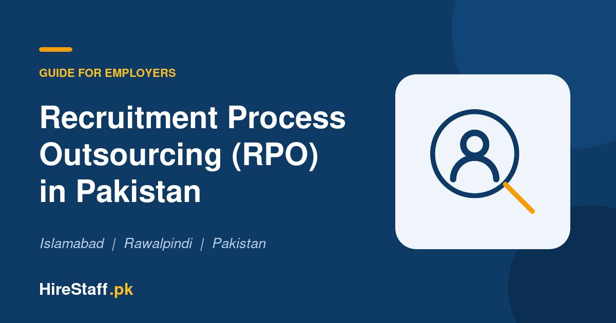 Recruitment Process Outsourcing in Pakistan: How It Works and When to Use It